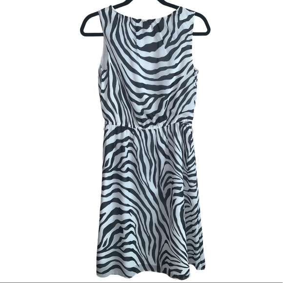 Banana Republic Zebra Print Dress - Picture 2 of 3